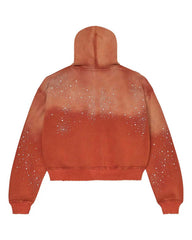 Vale Forever Classico Zip Up Hoodie Orange