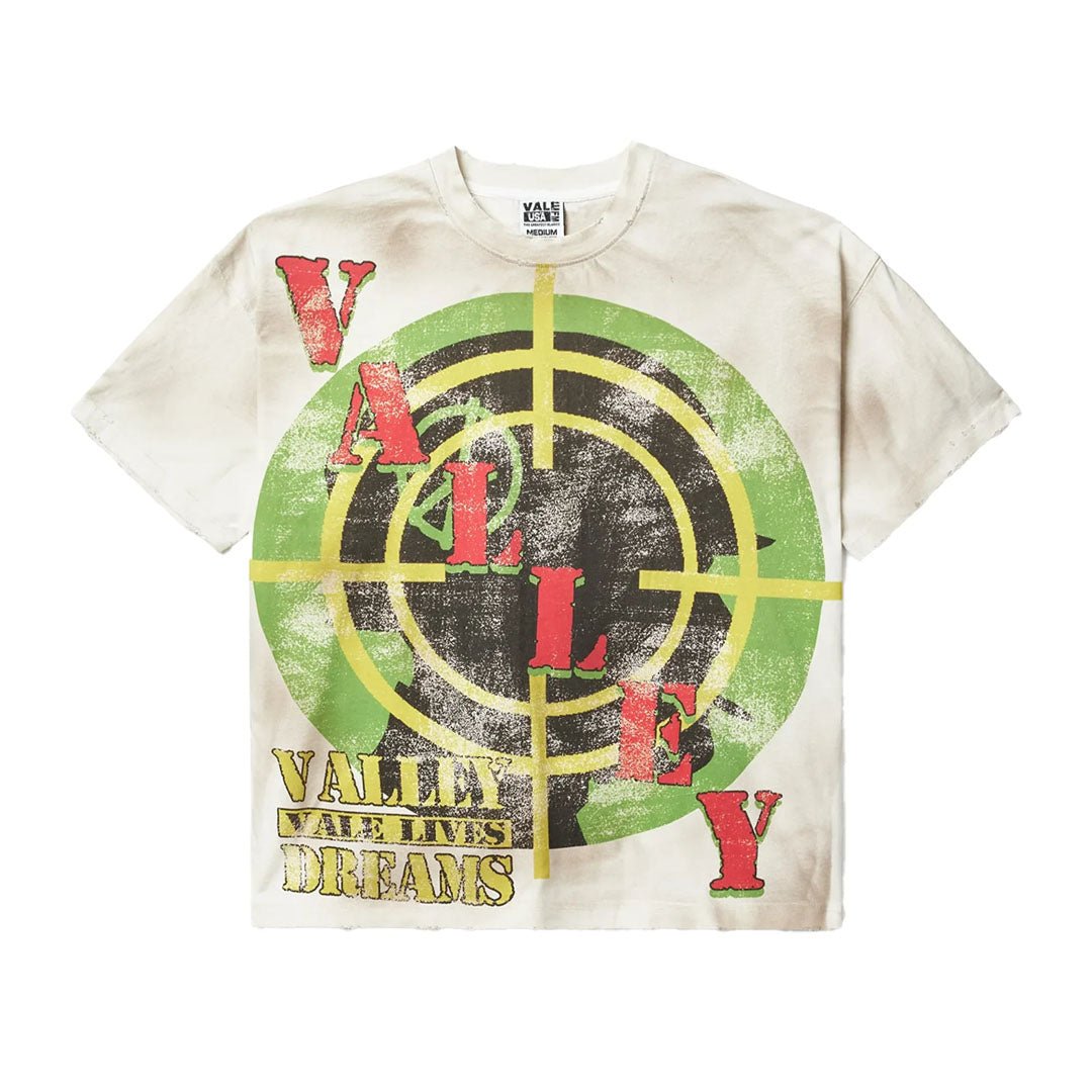 Vale Forever Target Faded Cream Tee